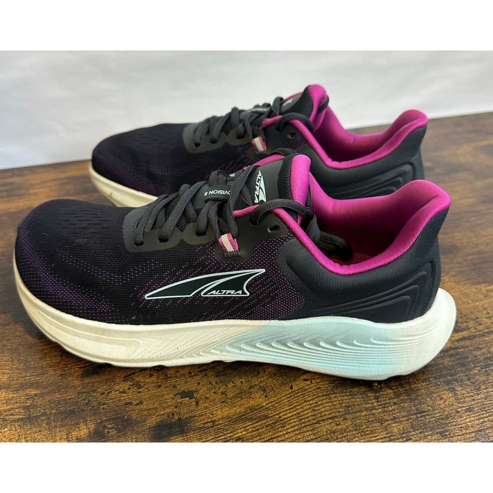 Altra Provision 8 Womens Running Shoes Black Purple Pink AL0A85P5000 Size 9.5 - Picture 13 of 15
